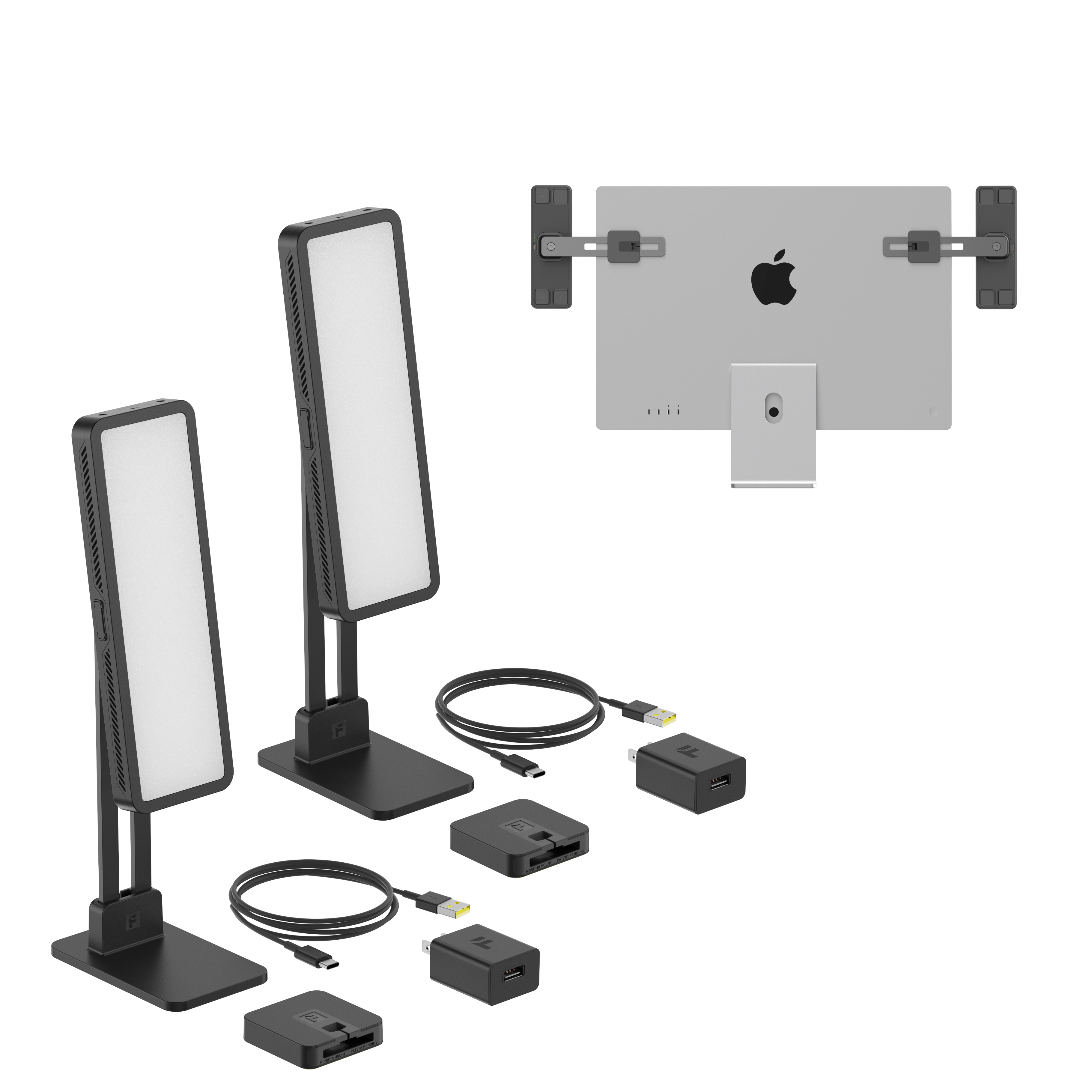 MRK1 - Magnetic Webcam Light - 2-Pack - Webcam Light - Fuse Reels