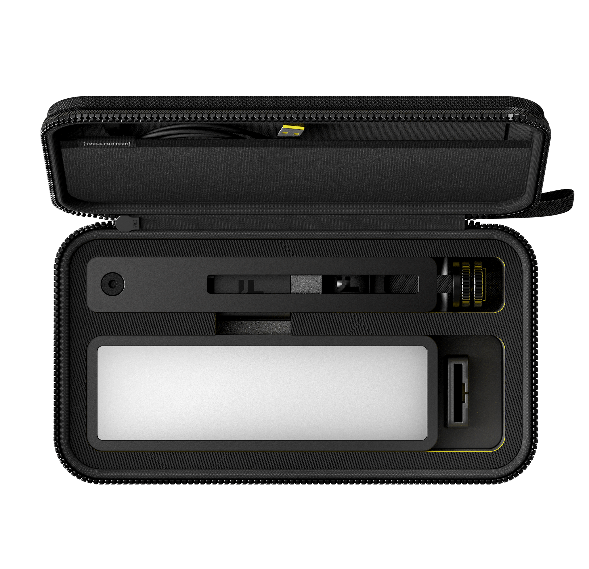 Open carry case with MRK1 light and camera mount