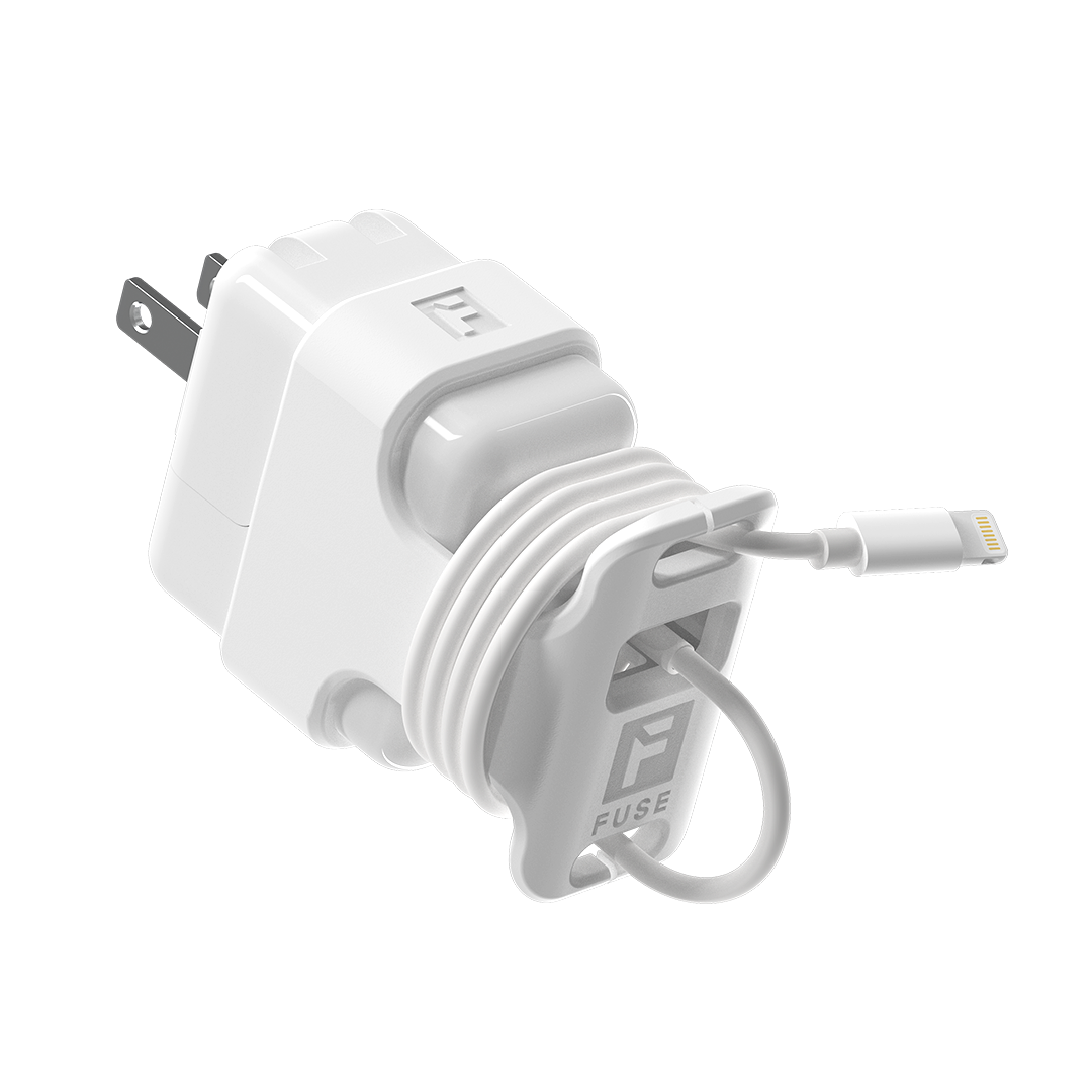 The Snap Back 12W - WHITE - Cable Winder - Fuse Reels